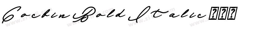 Cocbin Bold Italic字体转换 Cocbin Bold Italic字体转换